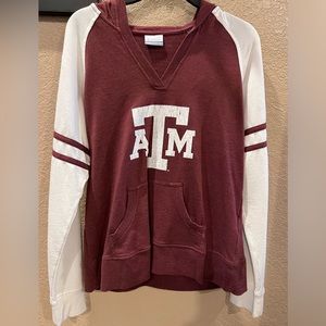 Ladies Columbia Texas A&M Hoodie Size XL